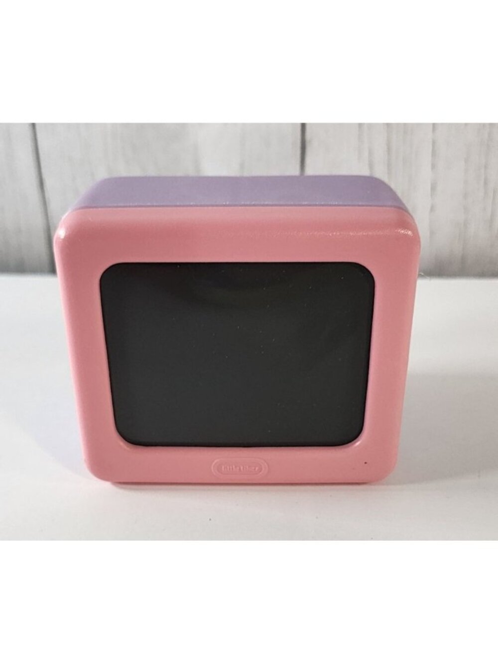 VINTAGE LITTLE TIKES MY SIZE DOLLHOUSE LIVING ROOM PINK TELEVISION BIG FURNITURE